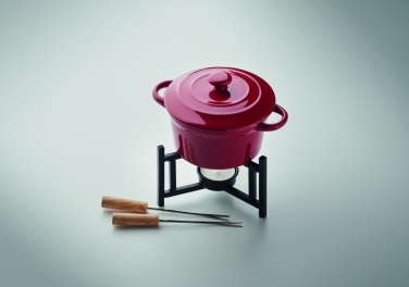 Logotrade promotional merchandise image of: Ceramic fondue set 300 ml