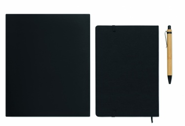 Logotrade advertising product image of: A5 RPET notebook set