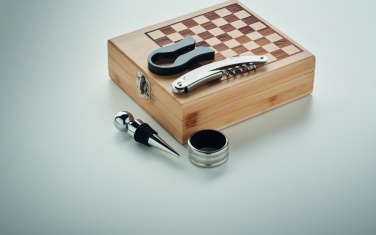 Logotrade corporate gift image of: Chess board wine set