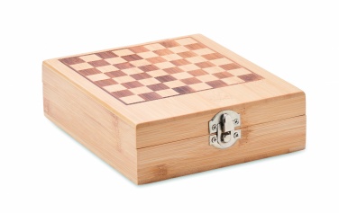 Logotrade corporate gift image of: Chess board wine set