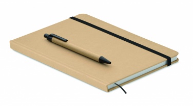 Logotrade advertising product picture of: Caratil A5 notebook in recycled carton