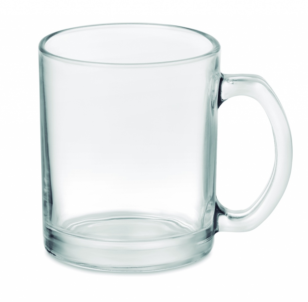 Logo trade promotional items image of: Glass sublimation mug 300ml