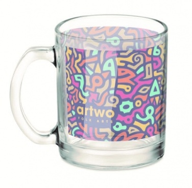 Logotrade promotional gifts photo of: Glass sublimation mug 300ml