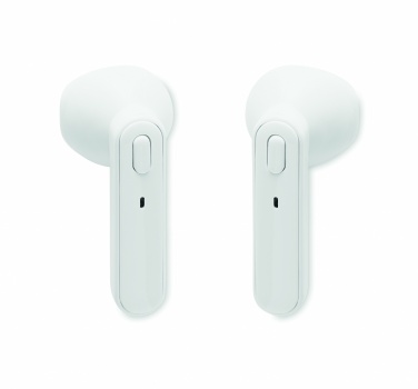 Logo trade promotional items image of: TWS earbuds with charging base