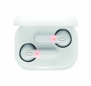 Logo trade promotional items picture of: TWS earbuds with charging base