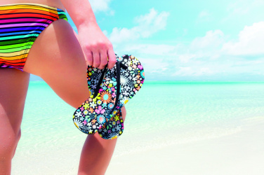 Logo trade promotional products image of: Sublimation beach slippers