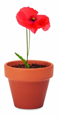 Logo trade promotional products picture of: Terracotta pot 'poppy'