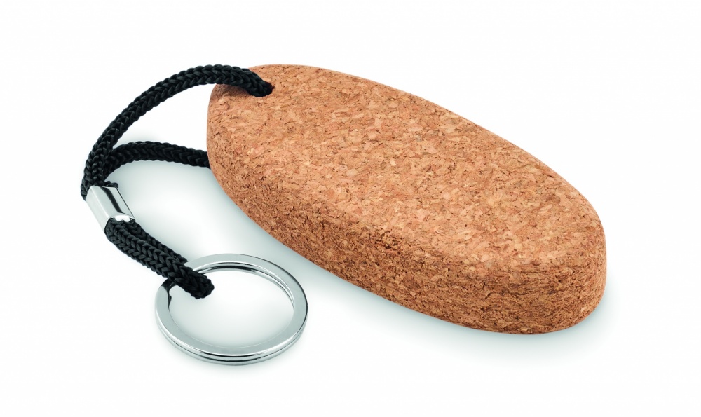 Logo trade promotional products picture of: Floating cork key ring Lohja