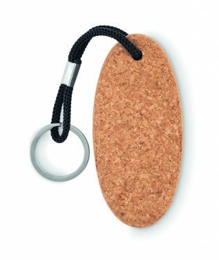 Logotrade promotional merchandise photo of: Floating cork key ring Lohja