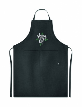 Logotrade advertising product image of: Hemp adjustable apron 200 gr/m²