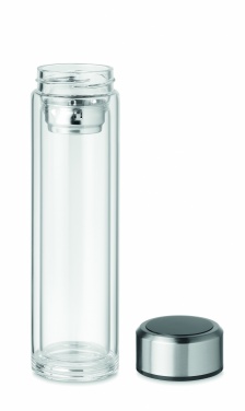 Logo trade corporate gifts picture of: Bottle with touch thermometer