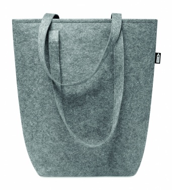 Logo trade promotional products image of: RPET felt shopping bag