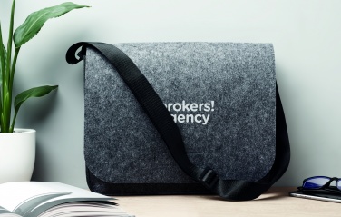 Logotrade promotional product picture of: RPET felt laptop bag