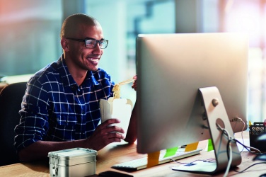 Logo trade promotional giveaway photo of: Stainless steel lunch box