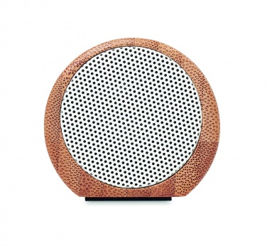 Logotrade promotional merchandise photo of: Wireless bamboo speaker 2x5W