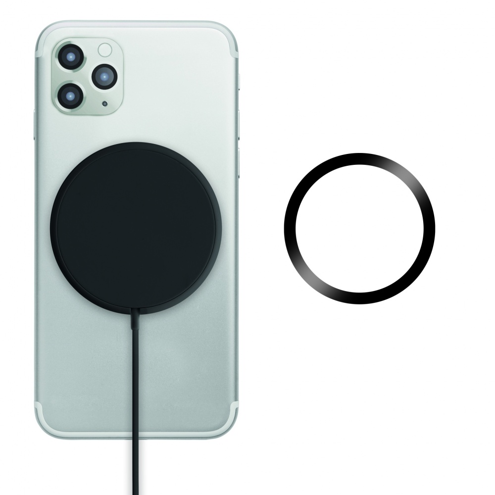 Logo trade promotional giveaways picture of: Magnetic wireless charger 10W