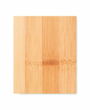 Logotrade promotional merchandise image of: Bamboo pen holder and LCD clock