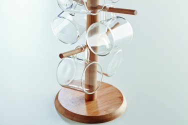 Logotrade advertising product image of: Bamboo cup set holder