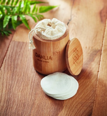 Logotrade promotional items photo of: Bamboo fibre cleansing pad set