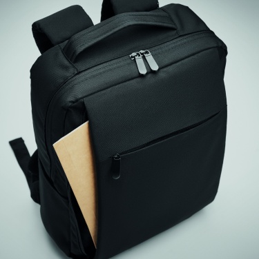 Logotrade promotional item image of: Laptop backpack in 300D RPET