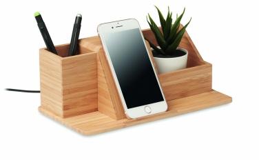 Logotrade corporate gift picture of: Desktop wireless charger  10W GROOVY