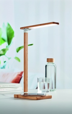 Logo trade promotional item photo of: Desktop light and charger 10W