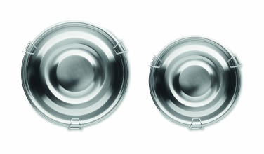 Logotrade promotional giveaway picture of: Set of 2 stainless steel boxes