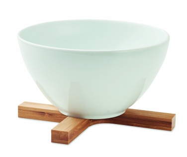 Logotrade promotional merchandise picture of: Bamboo foldable pot stand