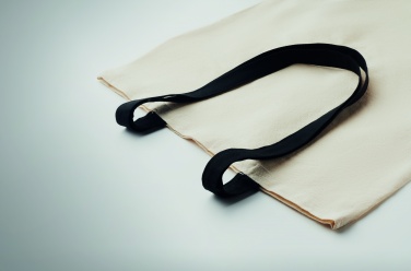 Logo trade promotional item photo of: 140 gr/m² Cotton shopping bag
