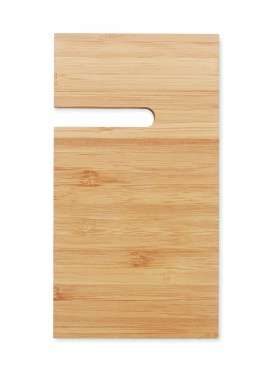 Logo trade business gift photo of: Bamboo desk phone stand