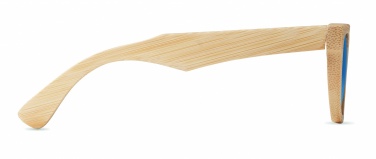 Logotrade promotional gift image of: Sunglasses and case in bamboo KEILA