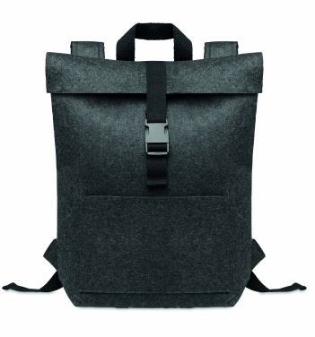 Logo trade advertising products image of: RPET felt backpack