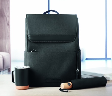 Logotrade advertising products photo of: 600D RPET laptop backpack