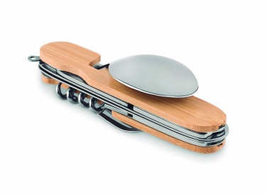 Logo trade promotional merchandise image of: Multifunction cutlery set