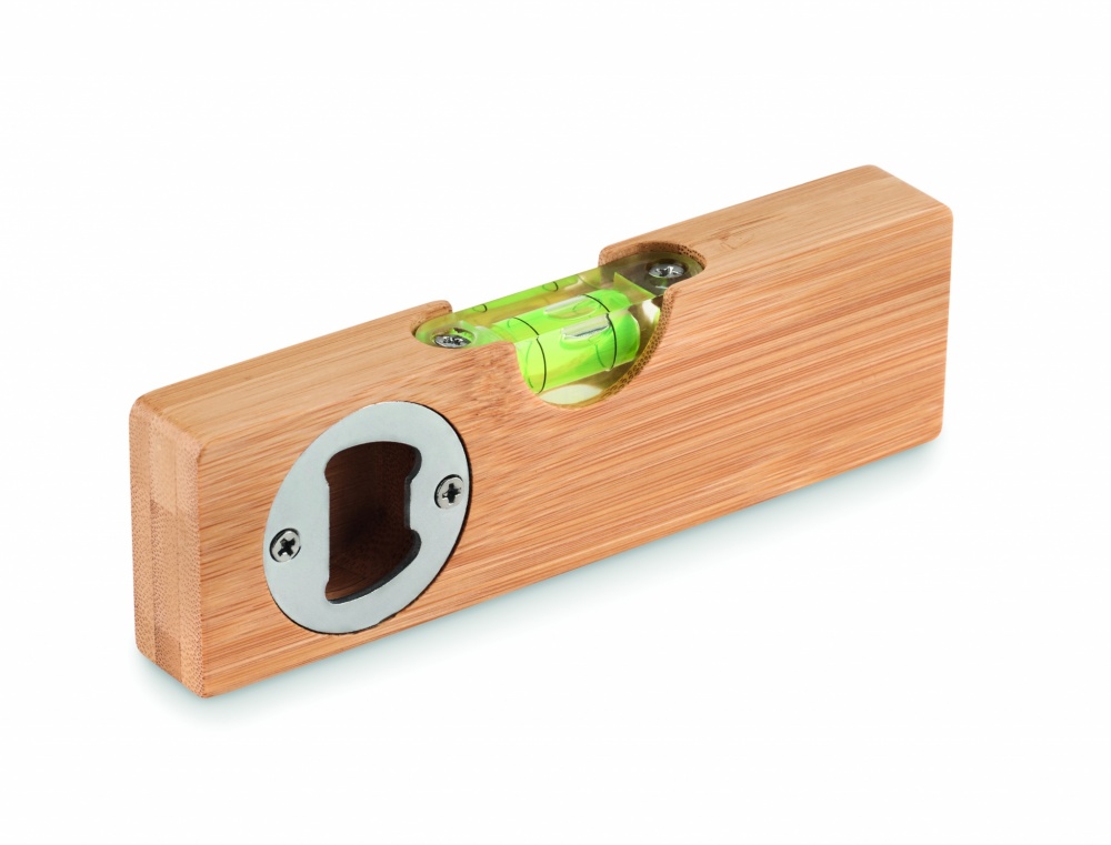 Logotrade promotional item picture of: Spirit level and bottle opener