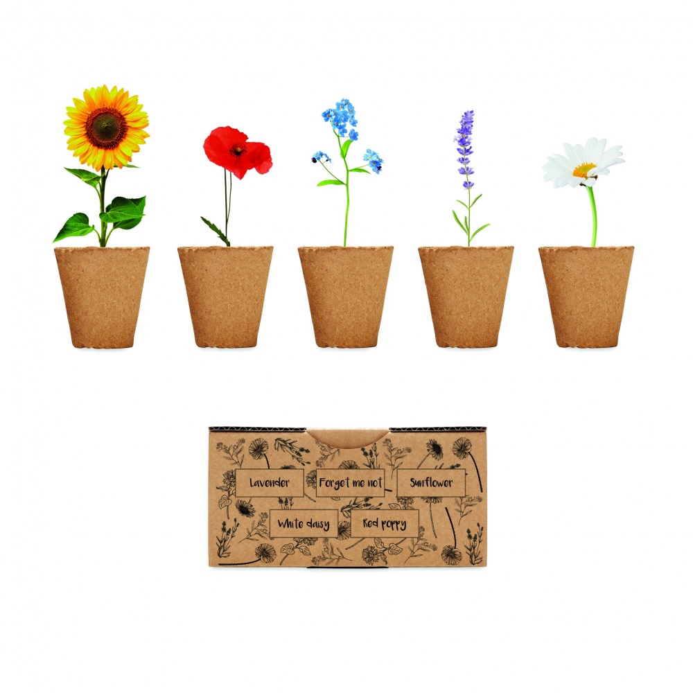Logotrade promotional item image of: Flowers growing kit