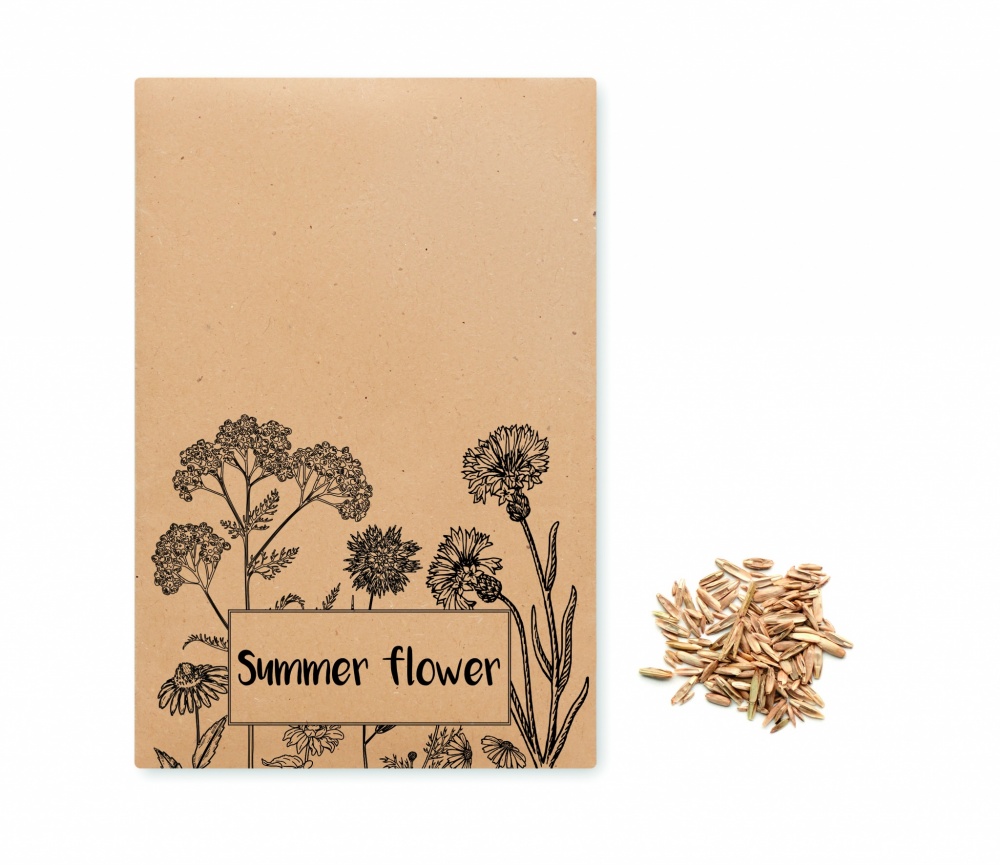 Logo trade promotional product photo of: Flowers mix seeds in envelope