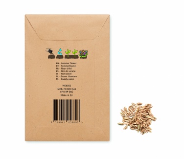 Logotrade promotional merchandise photo of: Flowers mix seeds in envelope