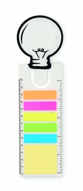 Logotrade business gift image of: Seed paper bookmark w/memo pad