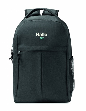 Logo trade promotional products picture of: 600D RPET 2 tone backpack