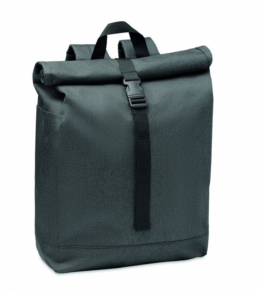 Logotrade promotional gifts photo of: 600D RPET 2 tone backpack