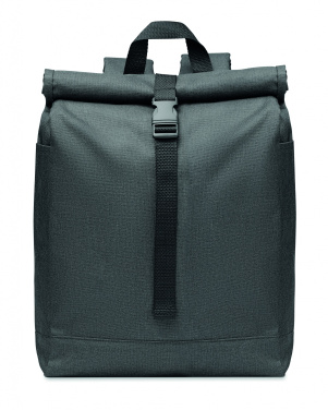 Logo trade promotional giveaway photo of: 600D RPET 2 tone backpack