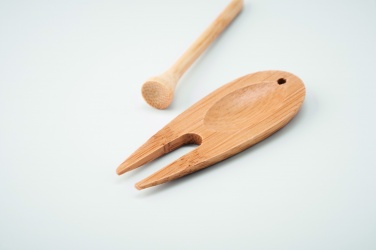 Logo trade promotional items picture of: Bamboo golf divot tool