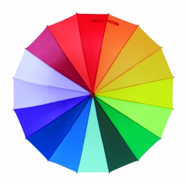 Logotrade promotional merchandise photo of: 27 inch rainbow umbrella