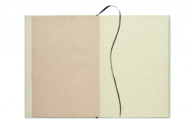 Logo trade corporate gift photo of: A5 grass notebook 80 lined