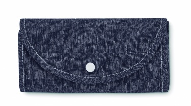 Logo trade promotional gifts image of: Foldable shopper bag 140 gr/m²