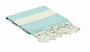 Logo trade promotional merchandise picture of: Hamman towel blanket 140 gr/m²
