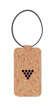 Logotrade promotional merchandise image of: Cork luggage tag