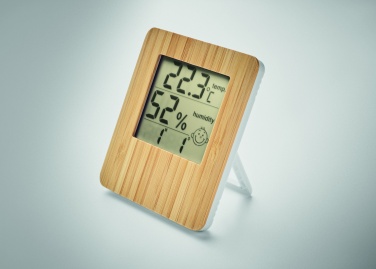 Logotrade advertising product image of: Bamboo weather station