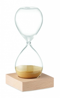 Logo trade advertising products picture of: 5 minute sand hourglass